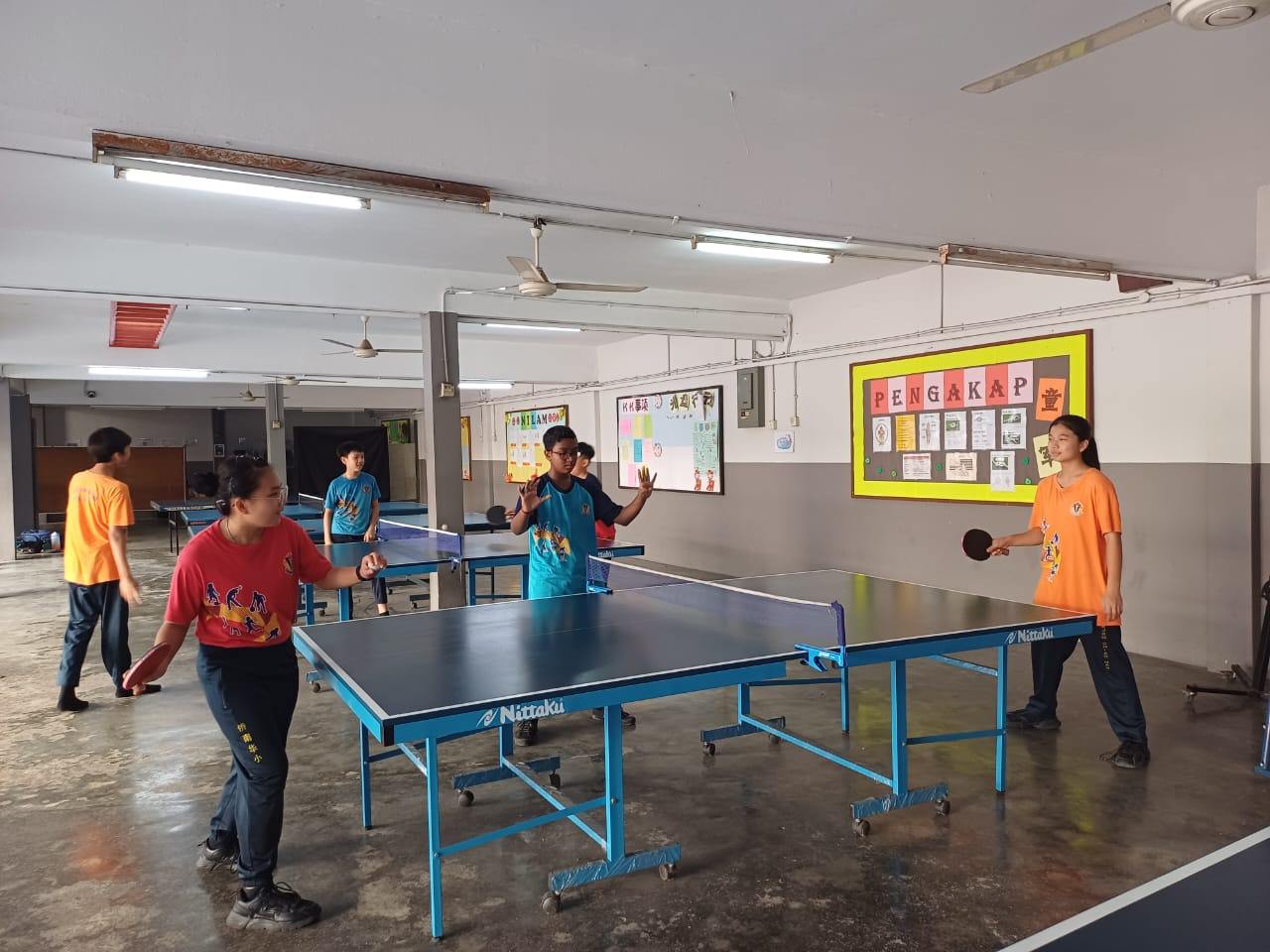 2023年吉隆坡侨南华小校内乒乓比赛