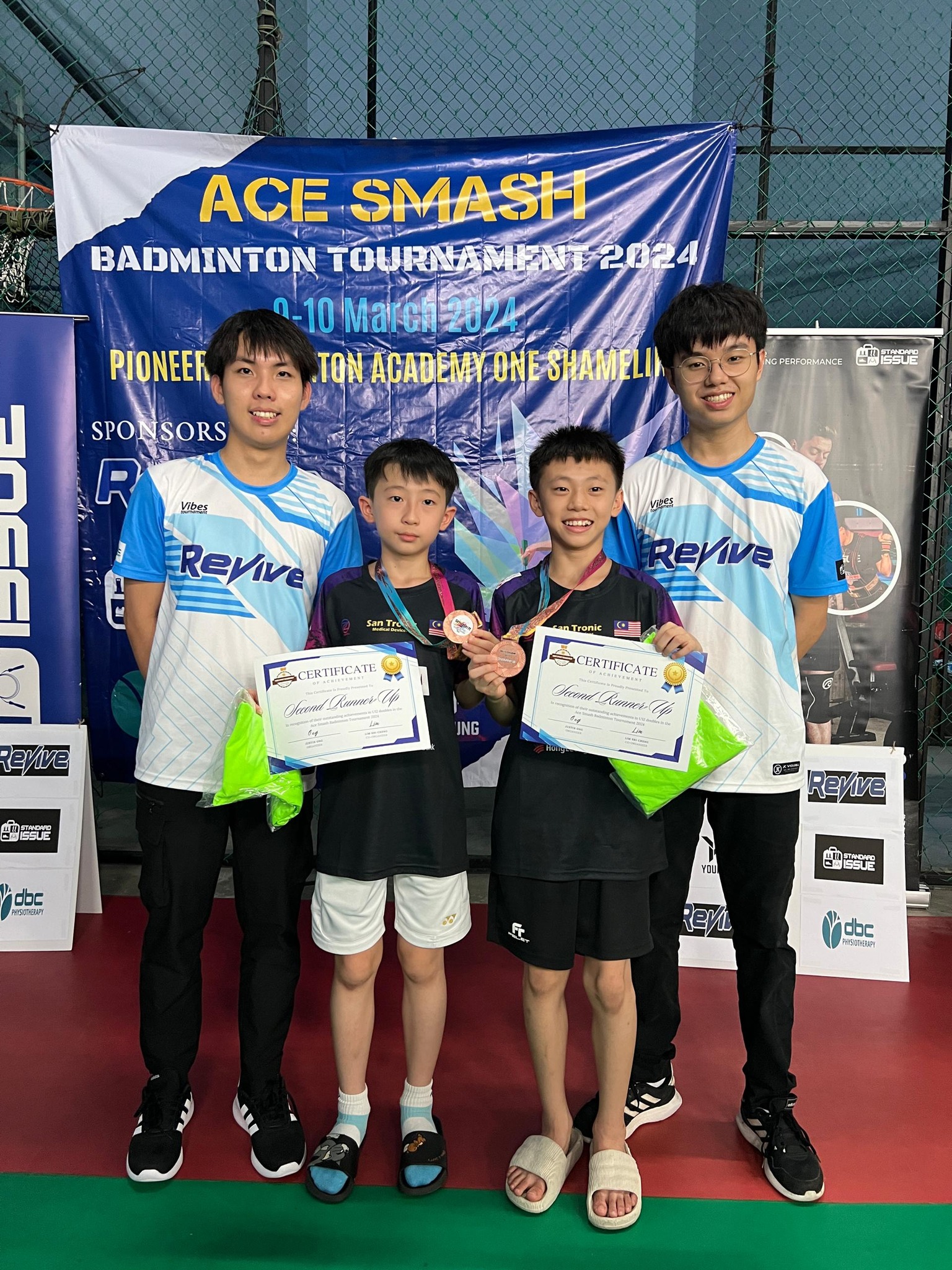 ACE SMASH BADMINTOM TOURNMENT 2024