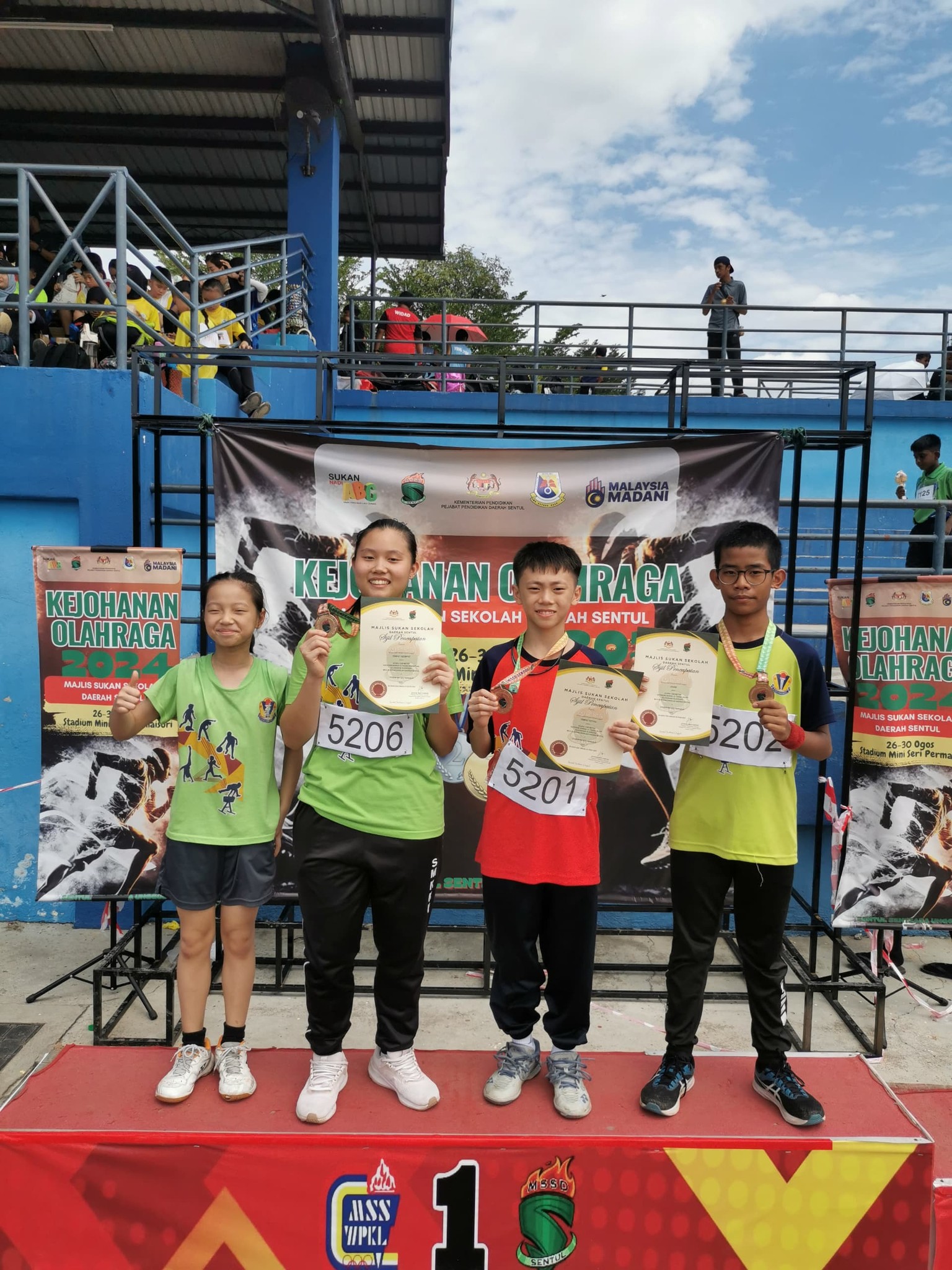 KEJOHANAN OLAHRAGA MSSD SENTUL 2024